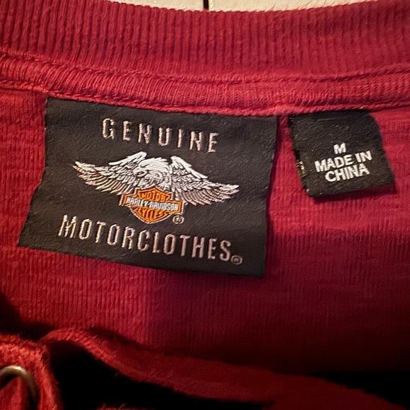 Harley Davidson Freedom Laced Neckline Tee - Picture 2 of 6